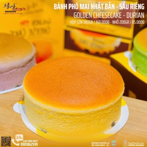 golden-cheese-cake-sau-rieng